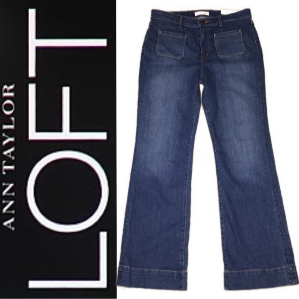 NWT LOFT wide leg trouser Size 10P